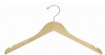 Cintre plat en bois de petite taille pour robe / chandail / chandail