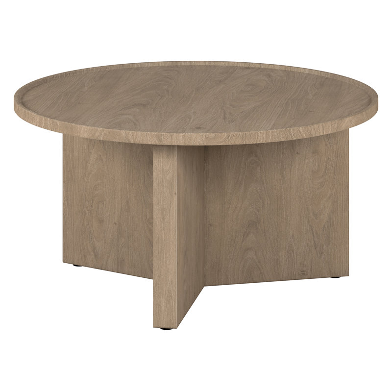 Gunnar Single Coffee Table, Antiqued Gray Oak