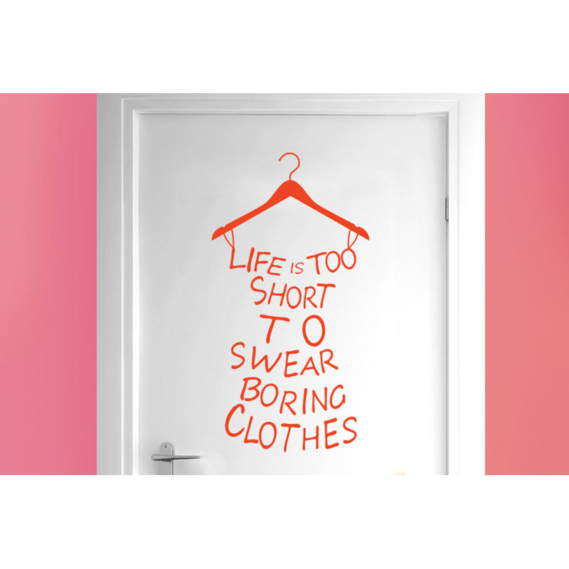 Wall Decal, Orange
