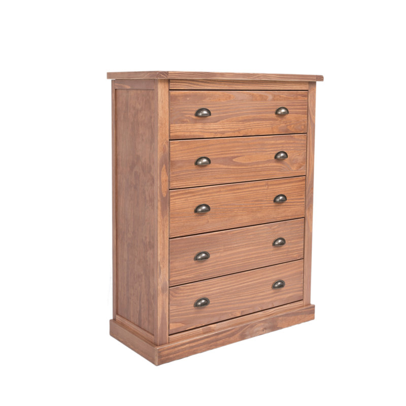 Myhre 90cm W 5 - Drawer Chest of Drawers
