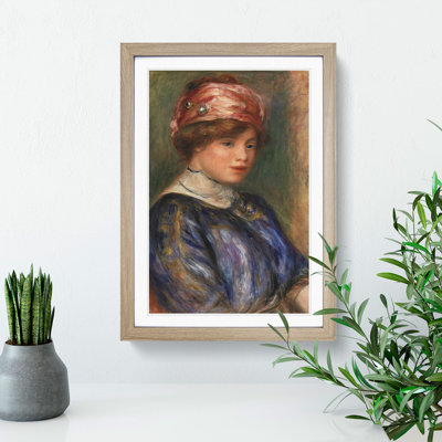 Portrait of a Woman Vol.2 by Pierre-Auguste Renoir - Picture Frame Painting