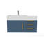 Ensemble de meuble-lavabo mural simple 36 po Bassi-573101961-573101966-573101967