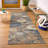 Machine Washable Indoor/Outdoor Chantille ACN2944 Floral Rug-128961548
