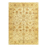 Isabelline Fine Hand Knotted Farahan Design - 7'11'' X 11'