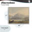 Giclée encadrée Peaceful Hazy Mountains, design par lettré et doublé-1102755946-1102755947