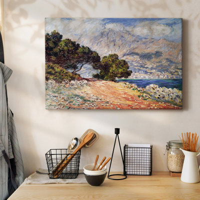 Meton Seen from Cap Martin, 1884-Gallery Wrapped Canvas