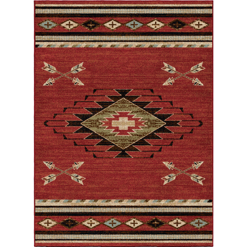 Perrault Southwestern Indoor Rug, Rectangle 7'10" x 9'10"