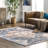 Oriental Blue/Beige Area Rug-631529750