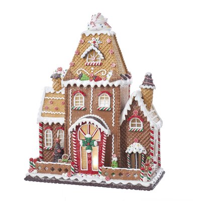 Kurt Adler Fancy Claydough Gingerbread House Figurine & Reviews | Wayfair