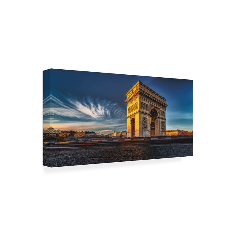Art sur toile Robbert Ladan, H 10 po x l 19 po