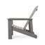 Chaise Adirondack en bois massif Fowlerville-539547378