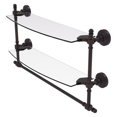 Retro Wave 2 Piece Tiered Shelf