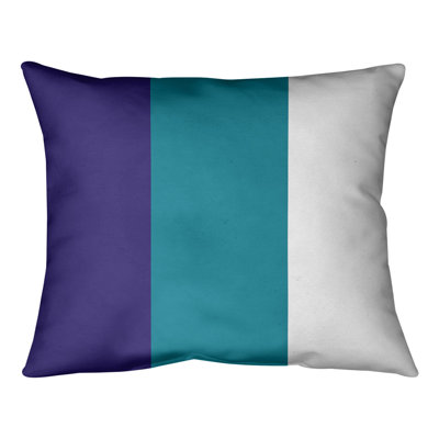 Striped Reversible Throw Pillow