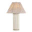 Crestwood Table Lamp With Primrose Red Shade