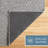 TOWN & COUNTRY BASICS Pax Herringbone Textured Solid Machine Washable Area Rug Grey-101377640