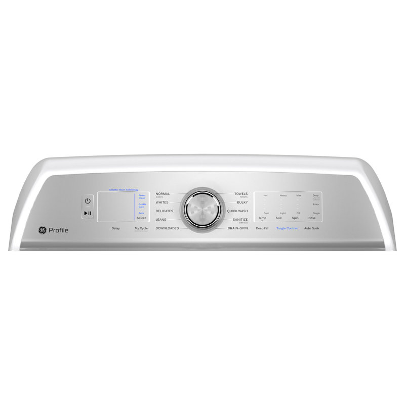 GE Profile™ 5 Cu. Ft. Smart Top Load Washer, 4.0 cu ft, White