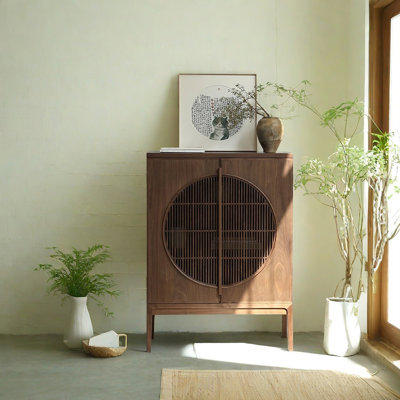 Zen Chinese Style Solid Wood Sideboard