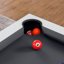 Oasis Outdoor/Indoor Slate Pool Table w/ Dining Top & Accessories-70631304-88750881-90655556
