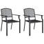 Fulshear 2 - Person Patio Dining Set with Square Table-341904788