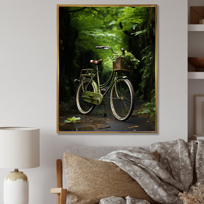 «Emerald Excasion Vélo I» sur toile
