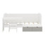 Lit multifonctionnel avec casiers, bureau, tablettes et tabouret assorti-1469962328
