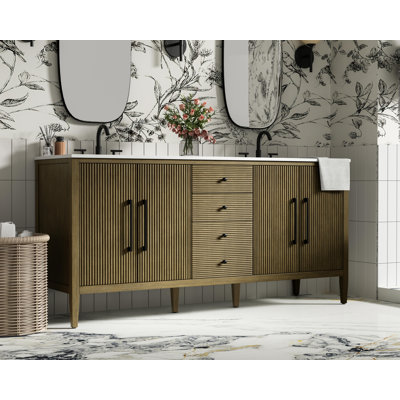 Meuble-lavabo double 72 po