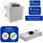 Awoco 30" Stainless Steel 1000 CFM Ducted (Vented) Insert Range Hood with Baffle Filter
