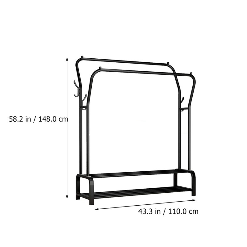 Portant l 58,26 ", Noir