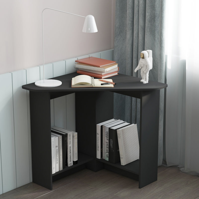 Bureau en coin, Noir