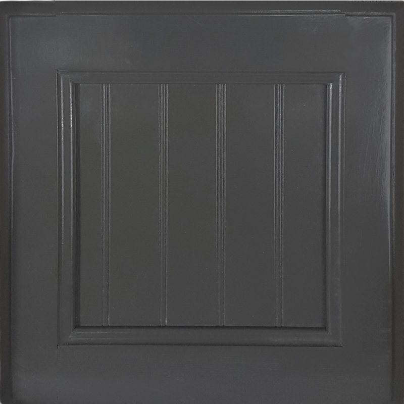 Sherita Bookcase, Gray, (1 Shelf) 36” H x 32” W x 14.25” D