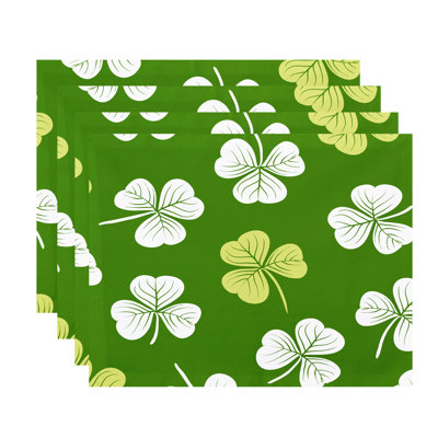 Clairemarie Polyester Floral Rectangle Placemat