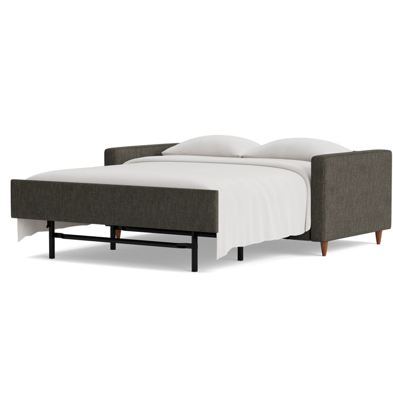 MCM Sofa Bed, Performance Weave - Onyx