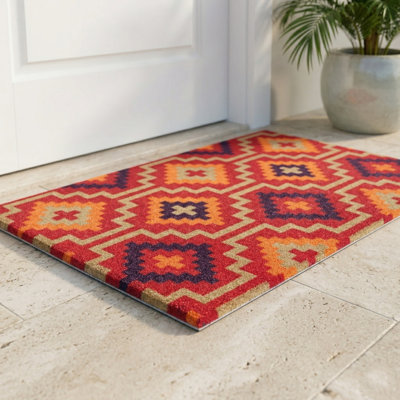 Yaneira Lhasa Kilim Entryway Doormat