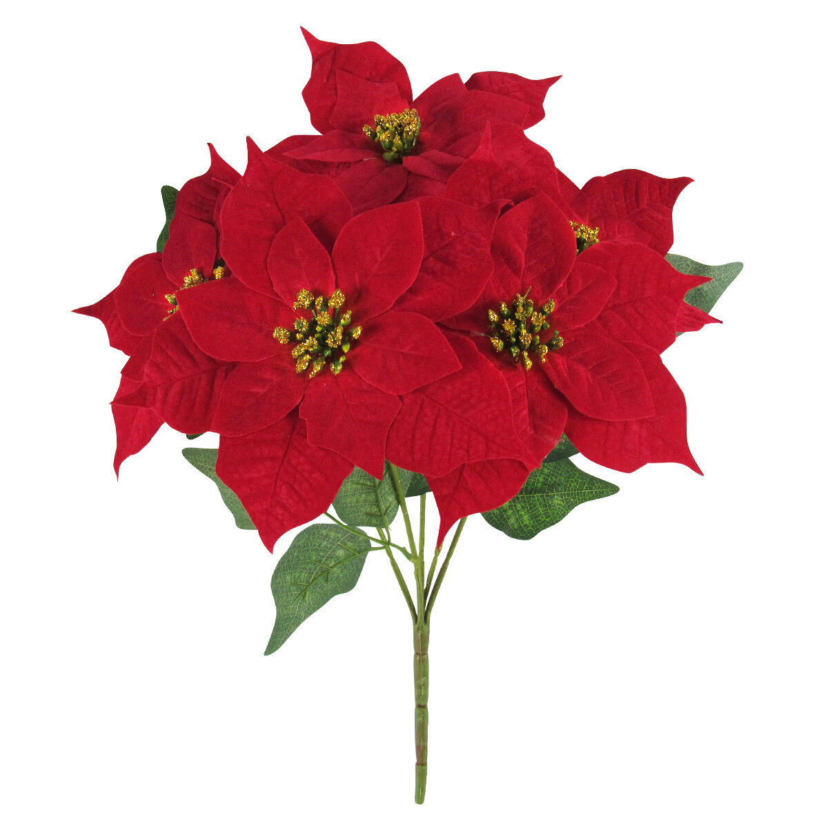 Diehl Poinsettia Stem (Set of 2) The Holiday Aisle