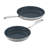 ZWILLING Clad CFX 2-Piece Stainless Steel Ceramic Nonstick 8-in & 10-in Fry Pan Set