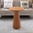 Fluted Pedestal Side Table-1554346346