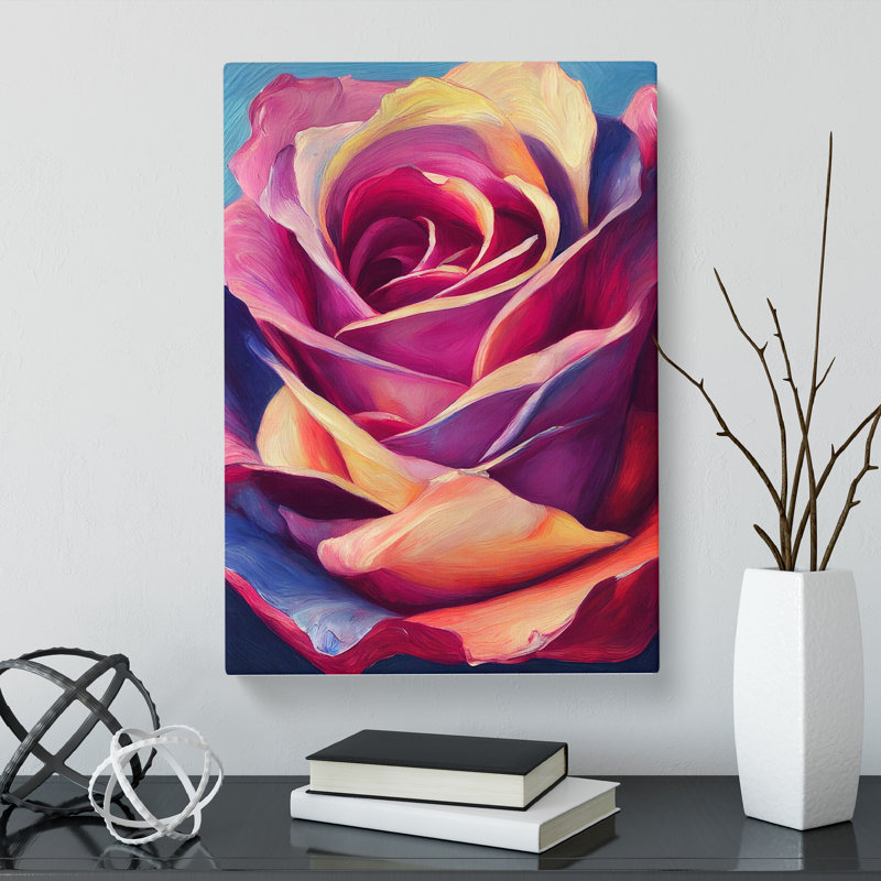 Brittni Rose Flower Vol.2 - Wrapped Canvas, 50cm H x 35cm W x 3cm D
