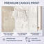 Couches de peinture en plâtre doux V - toile minimaliste beige-1570481794-1570481799