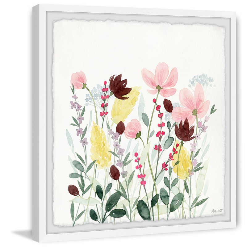 May Posy I by Marmont Hill - Single Picture Frame Painting, 51cm H x 51cm W