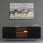 «Wild Horses» par Wellington Studio, art mural en verre acrylique-106414102