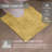 Classy Absorbent Cotton Soft Contour Rug-2136705325