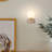 1-Light Stone Wall Sconce Hallway Wall Light Fixtures Small Wall Sconce
