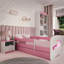 Cicero Drawer Convertible Bed and Mattress-631145856-631145858