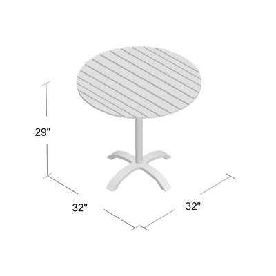 Table ronde 32" Gayla