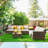 5 - Person Patio Conversation Set with Cushions