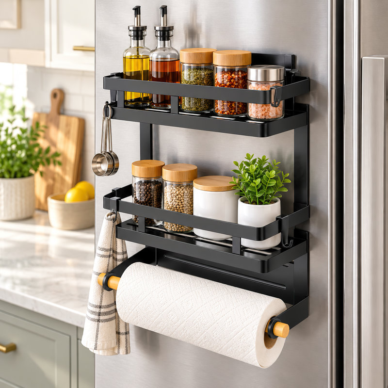 Solid Wood Cabinet Shelving Rack