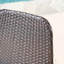 Chaise de salle à manger 2 - Les pieds à transfert de chaleur améliorent les décors extérieurs comme la construction de patio, de piscine, de véranda, de jardin et de fer, 2 chaises brunes multiples idéales pour divers espaces
