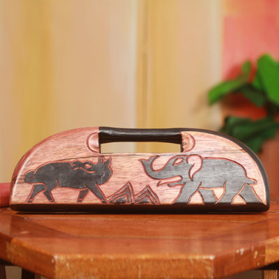 Jeu de table Elephant contre Dog Oware