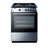 Summit Appliance 24" 2.55 Cubic Feet Natural Gas Slide-In Range