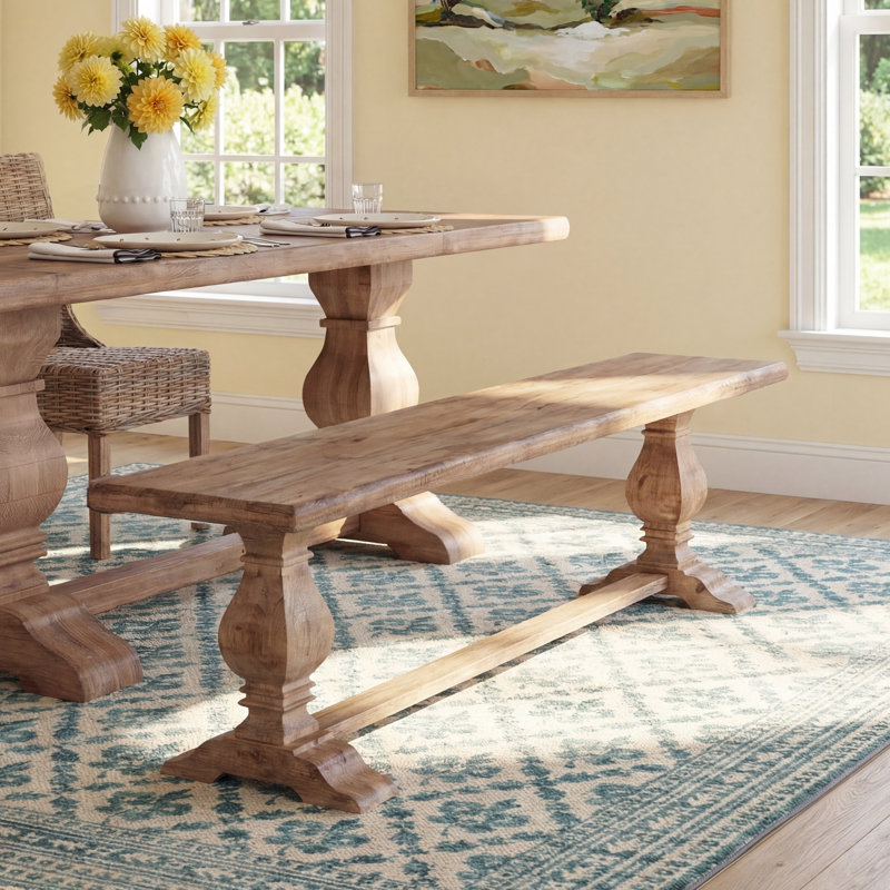 Lyons Solid Wood Bench